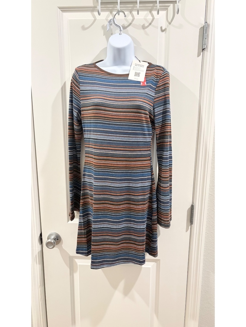 Multicolor stripe dress - NWT - CIDER